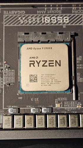Amd ryzen 5900x core - 9,