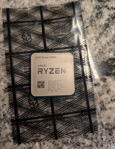 Amd ryzen 5900 core - 12-core, 3,0